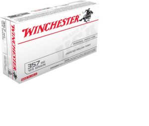 Winchester USA 357 Sig 125gr Jacketed Hollow Point Ammo - 50rd