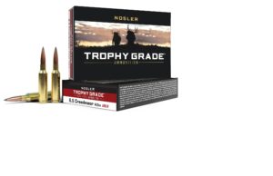 Nosler Trophy Grade 6.5 Creedmoor 142gr Nosler Spitzer AccuBond Long Range Ammo - 20rd