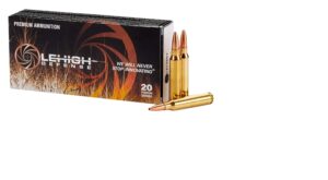 Lehigh Defense Controlled Chaos 223 Rem 55gr HP Ammo - 20rd