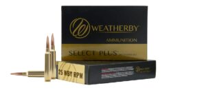 Weatherby Select Plus 25 WBY RPM 117gr Barnes LRX Ammo - 20rd