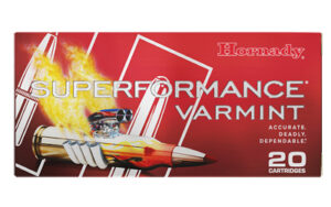 Hornady Superformance .223 WSSM 55gr V-Max Ammo - 20rds