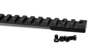 Warne, Vapor 1 Piece Base 20 MOA Fits Premier Short Action HS Precision Remington 700 Style Short Action