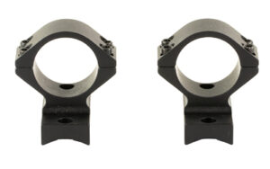 Talley Manufacturing Light Weight Ring/Base Combo 1" Medium Fits Savage with Round Receiver 8-40 Screws Matte Finish Black
