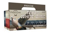 Fiocchi Texas White Wing 12ga 2-3/4" 1-1/8oz 7.5 Shot Ammo - 100rd