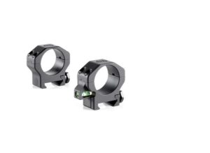 RPM Precision 30mm Low (.885'') Scope Rings with Co-linear Bubble Level