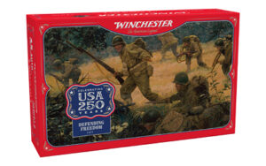 Winchester USA 250th Commemorative Box Series 45 ACP 230gr Full Metal Jacket Ammo- 50rd