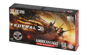 Federal American Eagle 30-06 Springfield 150gr Full Metal Jacket Ammo - 20rd