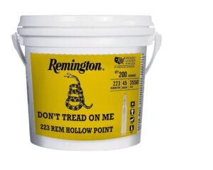 Remington UMC 250th Anniversary 223 Rem 45gr JHP Ammo - 200rd