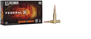Federal Fusion 6.5 Creedmoor 140gr Bonded Polymer Tip Ammo- 20rd
