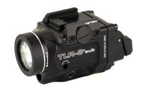Streamlight 69418 TLR-8 Sub Gun Light with Red Laser Black Anodized 500 Lumens White LED 1913 Short Railed Pistol