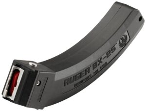 Ruger 22 LR BX-25 Ruger 10/22/SR/77/Charger Black 25rd Magazine