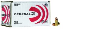 Federal Champion Training 9mm Luger 115gr FMJ Ammo - 250rd
