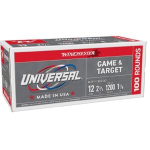 Winchester 250th Anniversary Edition Universal Light Target 12 Gauge 1-1/8 oz 2 3/4" Ammo- 100rd